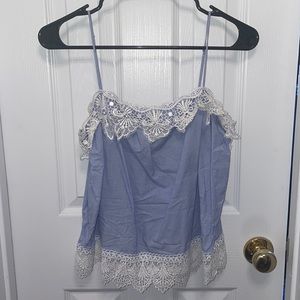 Express floral tank top